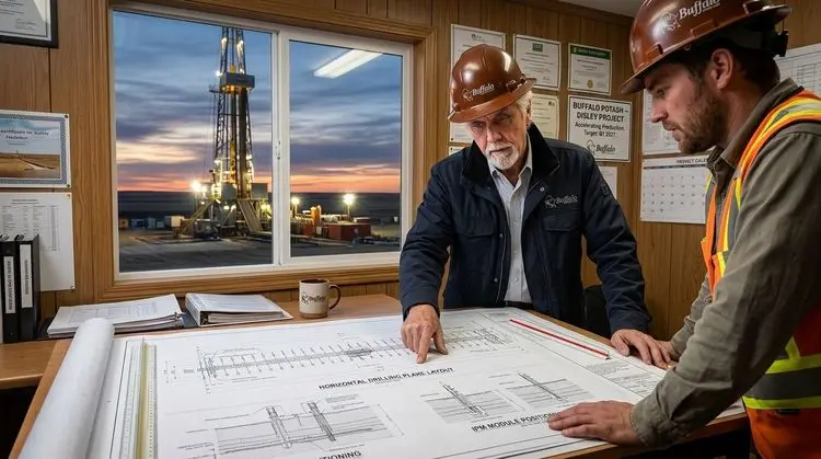 Buffalo Potash Maps Out Accelerated Production Path at Disley Project in Saskatchewan