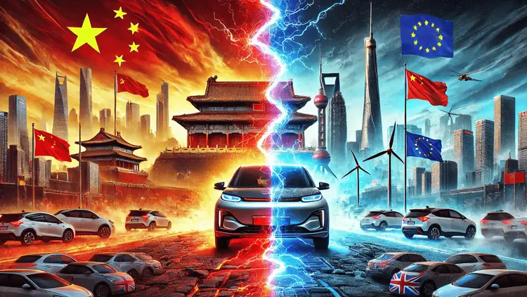 China Responds to EU’s EV Tariffs by Pausing Key Investments