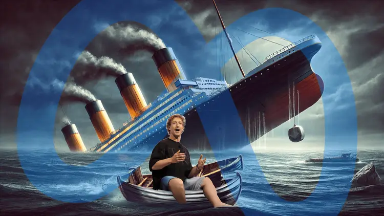 Big Tech’s Titanic Sinks—But Meta Finds a Lifeboat