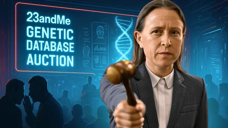 DNA for Sale: 23andMe’s Bankruptcy Sparks a Genetic Bidding War