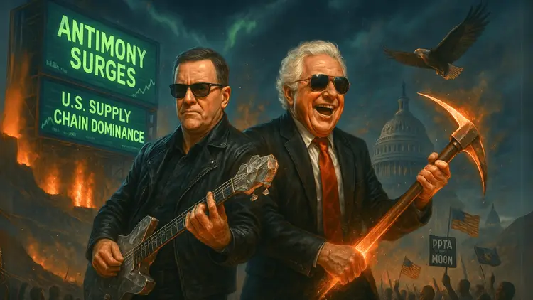 UAMY and PPTA: Antimony’s Rockstars Stealing the Market Stage