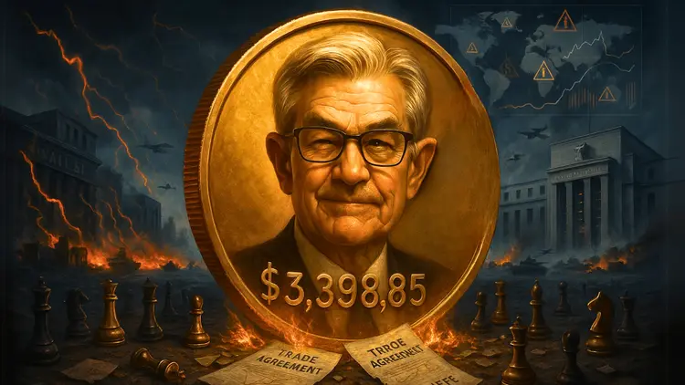 Gold Winks at Chaos: Tariffs, Tensions, and a Fed Cliffhanger