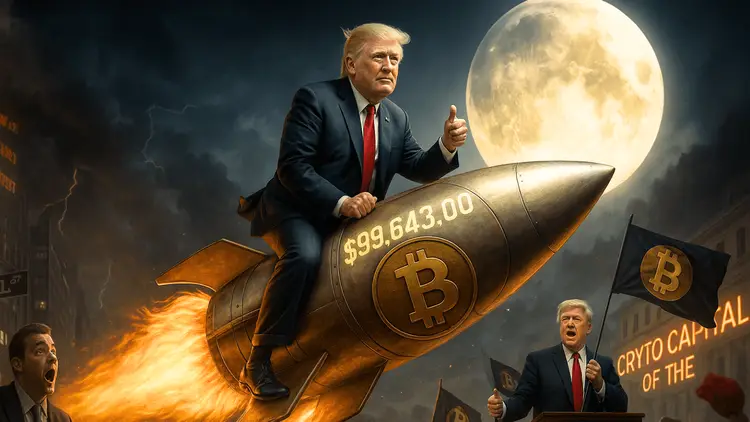 Bitcoin’s $99K Moonshot: Trump’s the Rocket Fuel