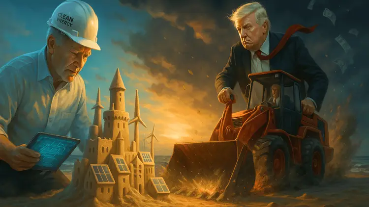 Biden Built It, Trump Bulldozed It