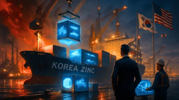 Breaking China’s Grip: Korea Zinc Ships Antimony to U.S. Defense Giants