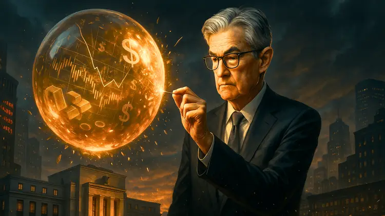 Jerome Powell Pops the Gold Bubble (For Now)