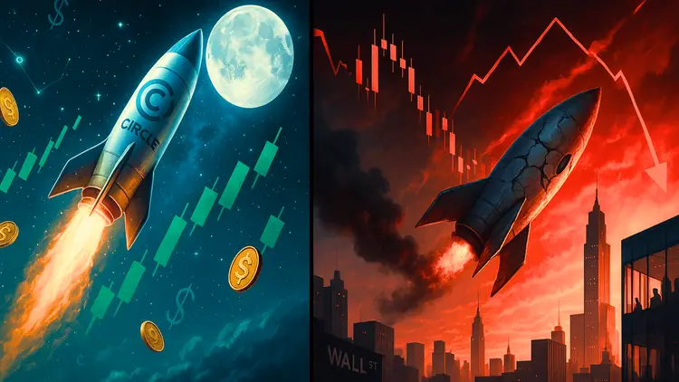 From Moon to Meh: Circle’s Wild Ride Meets Market Math