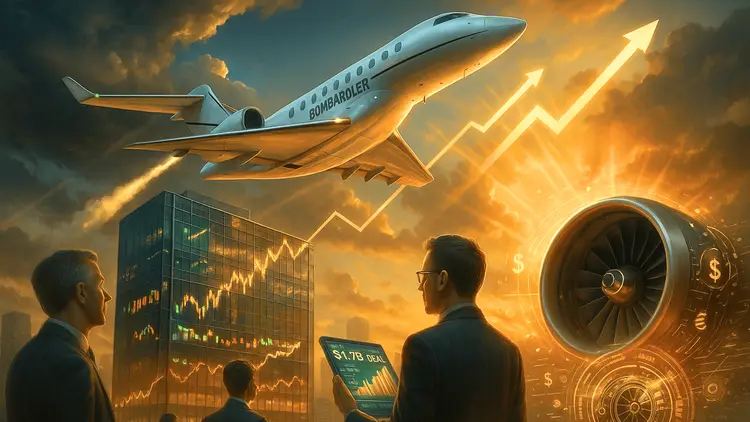Jet Fuel for Investors: Bombardier’s $1.7B Deal Ignites Shares