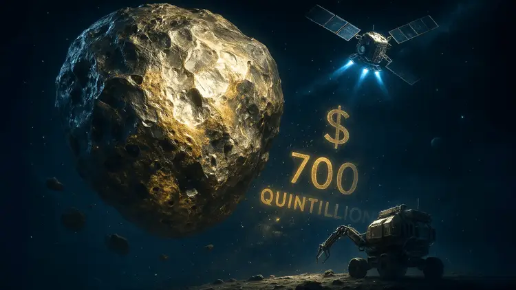 Gold Digger’s Guide to the Galaxy: The $700 Quintillion Asteroid