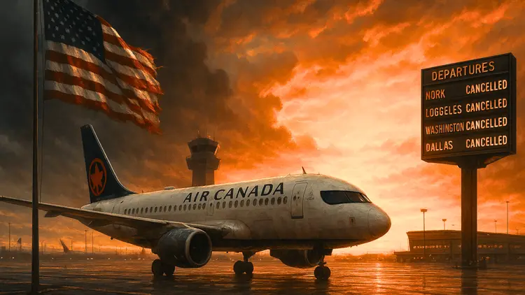 Air Canada Reports Earnings Slump as U.S. Travel Falters