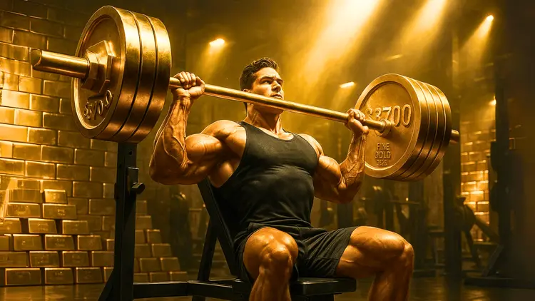 Gold’s New Gym Record: Benching $3,700 Ounces