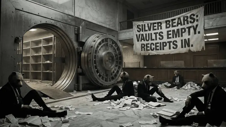 Sorry Silver Bears, the Vaults Are Empty and the Receipts Are In