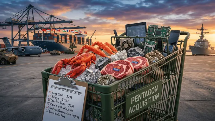 Surf, Turf, and Earth: The Pentagon’s Geopolitical Grocery List