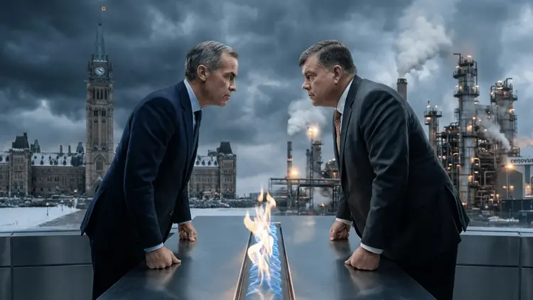 Cenovus CEO and Prime Minister Mark Carney Face Off Over the Fate of Canadian Oil Investment
