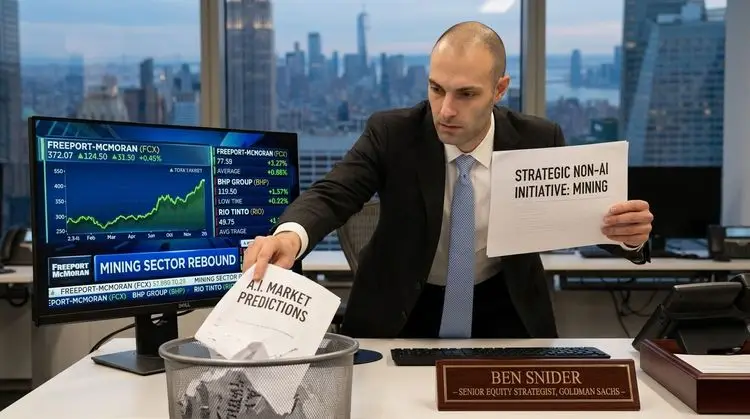 Goldman Sachs picks the hard-asset market winners that aren't AI stocks