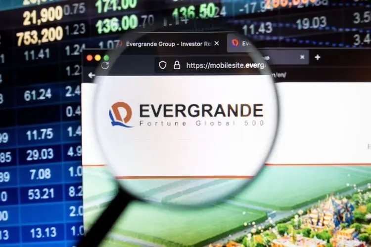 Evergrande investors protest