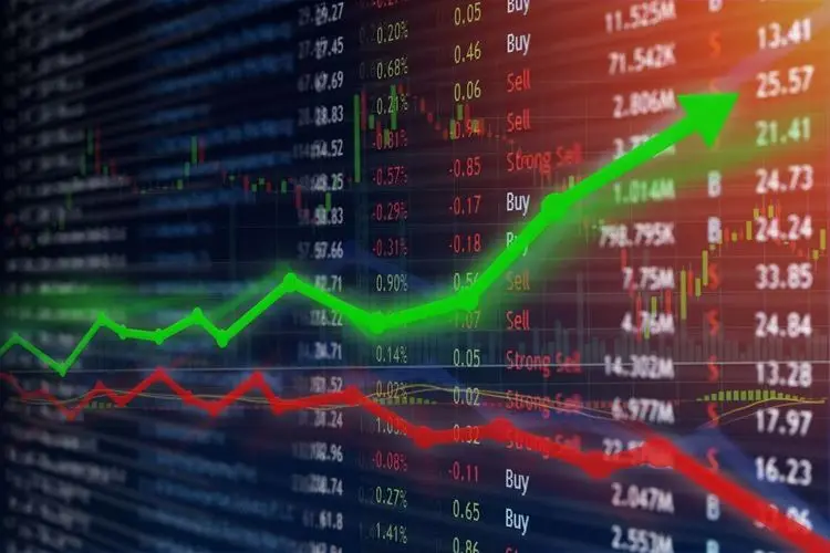 Stock market showing cracks