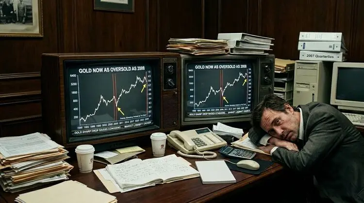 Is History Repeating? Gold’s Current Correction Matches the 2008 Bottom